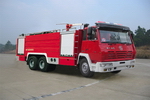陜汽雙橋泡沫消防車
